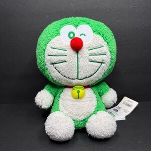 UNIQLO Doraemon Green Plush Toy Limited Edition JP 2023 Stuffed Doll Soft